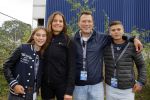 Amsterdam 6 september 2015
ALS Amsterdam City Swim in de grachten van Amsterdam met veel bekende nederlanders.
Mariska Hulscher kwam met vriend Toon en zijn kinderen