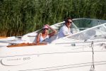 Nigtevecht 13 augustus 2015
Jurgen Smit en Milika Peterzon varen met hun boot en hond op de vecht.