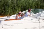 Nigtevecht 13 augustus 2015
Jurgen Smit en Milika Peterzon varen met hun boot en hond op de vecht.