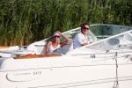 Nigtevecht 13 augustus 2015
Jurgen Smit en Milika Peterzon varen met hun boot en hond op de vecht.