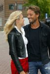 Amsterdam 27 augustus 2015
Presentatie tassenlijn TOV en Chantal Bles.
Nicolette v Dam en haar man Bas Smit