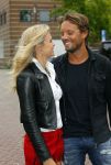 Amsterdam 27 augustus 2015
Presentatie tassenlijn TOV en Chantal Bles.
Nicolette v Dam en haar man Bas Smit