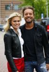 Amsterdam 27 augustus 2015
Presentatie tassenlijn TOV en Chantal Bles.
Nicolette v Dam en haar man Bas Smit
