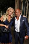 Amsterdam 31 augustus 2015 
Premiere meiden van de herengracht in het tropenmuseum. Oswin Beingsick met Margretha v d Laar