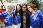 Amsterdam 20 augustus 2015
Winterpresentatie SBS6 in artis. Patty Brard met K3 Gallyon v Vessem en Viktor Brand