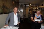 Amsterdam 31 augustus 2015 
Boekpresentatie Peter Romer , Super Nova. Met uitgeefster