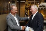 Amsterdam 31 augustus 2015 
Boekpresentatie Peter Romer , Super Nova. Met Peter Tuinman