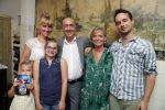 Amsterdam 31 augustus 2015 
Boekpresentatie Peter Romer , Super Nova. Peter met zijn vrouw dochter Nynke en zoon en kleinkinderen