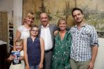 Amsterdam 31 augustus 2015 
Boekpresentatie Peter Romer , Super Nova. Peter met zijn vrouw dochter Nynke en zoon en kleinkinderen