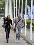 Amsterdam 6 september 2015
ALS Amsterdam City Swim in de grachten van Amsterdam met veel bekende nederlanders.
Pieter v d Hoogenband kwam samen met zijn vriendin Marie Jose Crooijmans