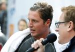 Amsterdam 6 september 2015
ALS Amsterdam City Swim in de grachten van Amsterdam met veel bekende nederlanders.
Pieter v d Hoogenband kwam samen met zijn vriendin Marie Jose Crooijmans