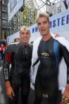Amsterdam 6 september 2015
ALS Amsterdam City Swim in de grachten van Amsterdam met veel bekende nederlanders.
Pieter v d Hoogenband samen met Maarten v d Weijden