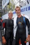 Amsterdam 6 september 2015
ALS Amsterdam City Swim in de grachten van Amsterdam met veel bekende nederlanders.
Pieter v d Hoogenband samen met Maarten v d Weijden