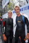 Amsterdam 6 september 2015
ALS Amsterdam City Swim in de grachten van Amsterdam met veel bekende nederlanders.
Pieter v d Hoogenband samen met Maarten v d Weijden