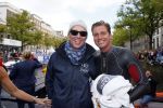 Amsterdam 6 september 2015
ALS Amsterdam City Swim in de grachten van Amsterdam met veel bekende nederlanders.
Pieter v d Hoogenband kwam samen met zijn vriendin Marie Jose Crooijmans