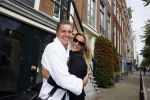 Amsterdam 6 september 2015
ALS Amsterdam City Swim in de grachten van Amsterdam met veel bekende nederlanders.
Pieter v d Hoogenband kwam samen met zijn vriendin Marie Jose Crooijmans