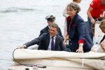 Amsterdam 19 augustus 2015 
Prinses Marilene en Prins Maurits bij sail.