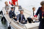 Amsterdam 19 augustus 2015 
Prinses Marilene en Prins Maurits bij sail.
