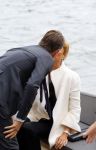 Amsterdam 19 augustus 2015 
Prinses Marilene en Prins Maurits bij sail.