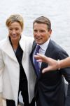 Amsterdam 19 augustus 2015 
Prinses Marilene en Prins Maurits bij sail.