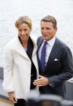 Amsterdam 19 augustus 2015 
Prinses Marilene en Prins Maurits bij sail.