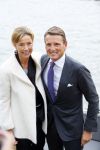 Amsterdam 19 augustus 2015 
Prinses Marilene en Prins Maurits bij sail.