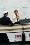 Amsterdam 19 augustus 2015 
Prinses Marilene en Prins Maurits bij sail.