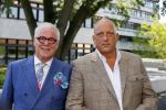 Hilversum 25 augustus 2015
Perspresentatie RTL in studio 21. Herman den Blijker en Reim Reimers