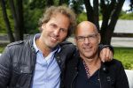 Hilversum 25 augustus 2015
Perspresentatie RTL in studio 21. Rob Kamphues en Werner Budding
