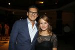 Amsterdam 31 augustus 2015 
Premiere meiden van de herengracht in het tropenmuseum. Sanne Langelaar met vriend