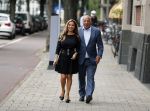 Den Haag 31 augustus 2015
Tatjana met vriend Lex v Hessen bij opening Fafa dansschool.
