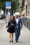 Den Haag 31 augustus 2015
Tatjana met vriend Lex v Hessen bij opening Fafa dansschool.