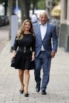 Den Haag 31 augustus 2015
Tatjana met vriend Lex v Hessen bij opening Fafa dansschool.