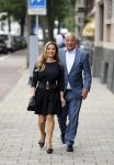 Den Haag 31 augustus 2015
Tatjana met vriend Lex v Hessen bij opening Fafa dansschool.