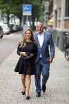 Den Haag 31 augustus 2015
Tatjana met vriend Lex v Hessen bij opening Fafa dansschool.