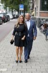 Den Haag 31 augustus 2015
Tatjana met vriend Lex v Hessen bij opening Fafa dansschool.