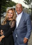 Den Haag 31 augustus 2015
Tatjana met vriend Lex v Hessen bij opening Fafa dansschool.