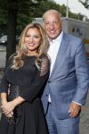 Den Haag 31 augustus 2015
Tatjana met vriend Lex v Hessen bij opening Fafa dansschool.