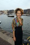 Amsterdam 19 augustus 2015 
Div bn ers eten bij restaurant op brug bij sail. Terence Schreurs met zus