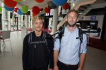 Hilversum 27 augustus 2015
Presentatie NPO in Hilversum.
Tim d Besten en Nicolaas Veul