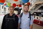 Hilversum 27 augustus 2015
Presentatie NPO in Hilversum.
Tim d Besten en Nicolaas Veul