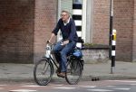 Amsterdam 24 augustus 2015 
Ursul de Geer op de fiets