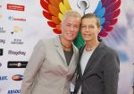 Amsterdam 29 juni 2015
Rainbow awards in Tuschinski.
politevoorlichtster Ellie Lust en partner