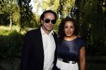 Haarzuilens 22 juni 2016
Haringparty op kasteel Haarzuilens. Aicha Marghadi met Spiros