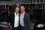 Amsterdam 2 september 2016
Diner voor Albert Verlinde met zijn oud rtl boulevard collega's bij le Garage. Albert met Winston Gerschtanowitz
