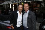 Amsterdam 2 september 2016
Diner voor Albert Verlinde met zijn oud rtl boulevard collega's bij le Garage. Albert met Winston Gerschtanowitz