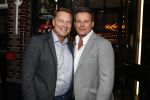 Amsterdam 2 september 2016
Diner voor Albert Verlinde met zijn oud rtl boulevard collega's bij le Garage. Albert met Winston Gerschtanowitz