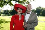 Haarzuilens 22 juni 2016
Haringparty op kasteel Haarzuilens. Ans Markus met man Wybe Tuinman