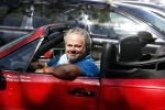 Hilversum 24 augustus 2016
Bas v Werven in zijn porsche cabrio.