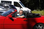 Hilversum 24 augustus 2016
Bas v Werven in zijn porsche cabrio.
